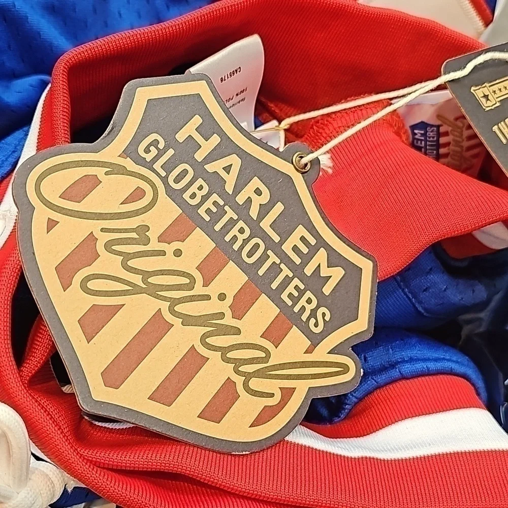 Rings & Crwns Royal Harlem Globetrotters‎ Triple Double Shorts Small NWT